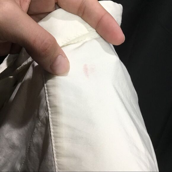 Topshop Drawstring Crop Shirt in Ivory (C9) - Picture 6 of 6